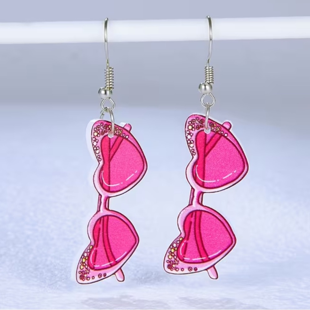 🎁Barbie Pink Sunglasses Earrings